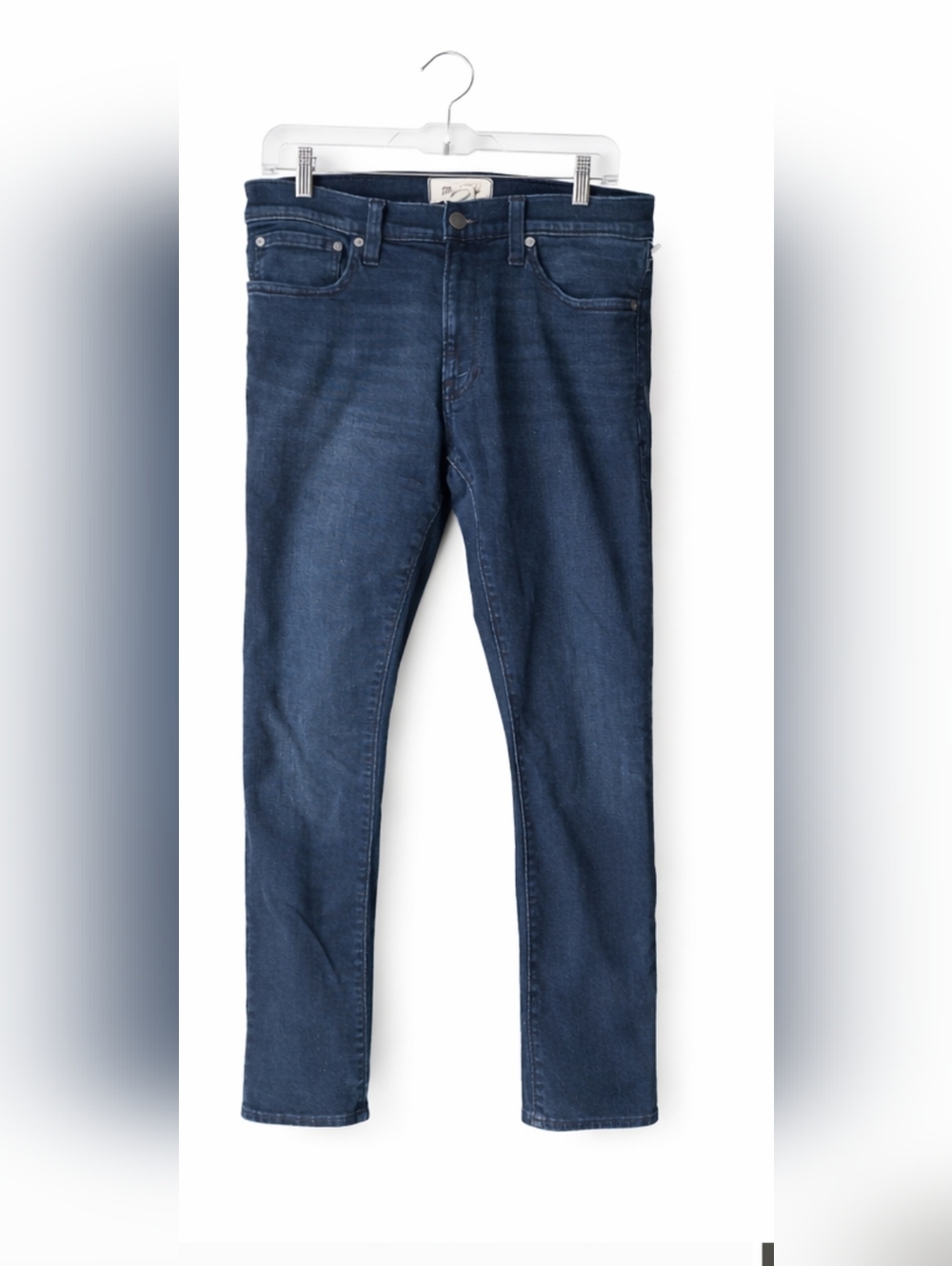 Madewell Skinny Jeans Dark Wash Men's Size 32 Length 30 Stretch Slim Fit Denim